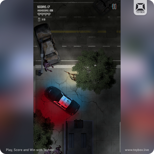 Play Zombie Rush with Toybox